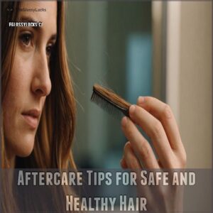 Aftercare Tips for Safe and Healthy Hair