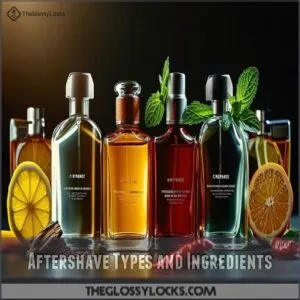 Aftershave Types and Ingredients