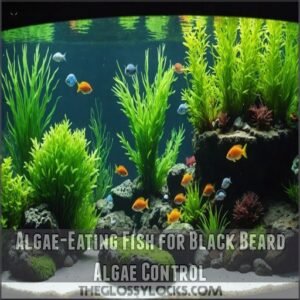 Algae-Eating Fish for Black Beard Algae Control