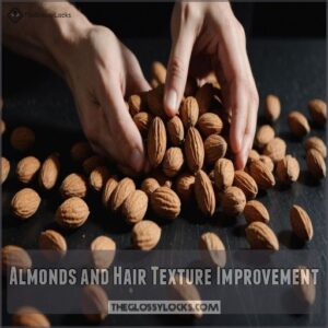 Almonds and Hair Texture Improvement