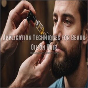 Application Techniques for Beard Oil on Hair