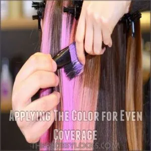 Applying The Color for Even Coverage