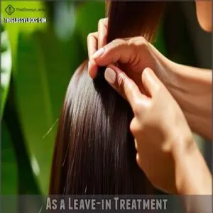 As a Leave-in Treatment