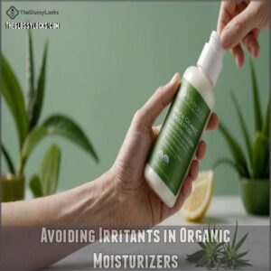 Avoiding Irritants in Organic Moisturizers