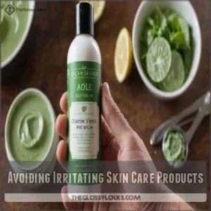 Avoiding Irritating Skin Care Products