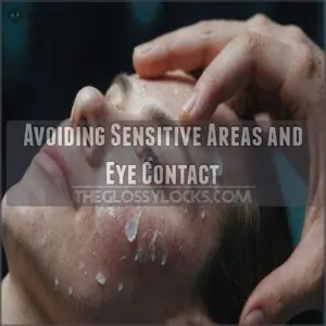 Avoiding Sensitive Areas and Eye Contact