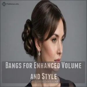 Bangs for Enhanced Volume and Style