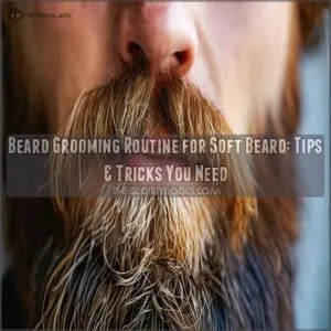 beard grooming routine for soft beard