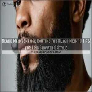 beard maintenance routine for black men