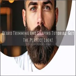 beard trimming and shaping tutorial