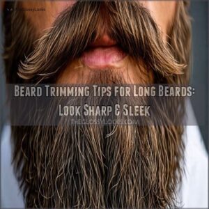 beard trimming tips for long beards