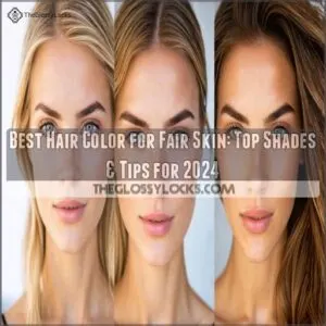 best hair color for fair skin