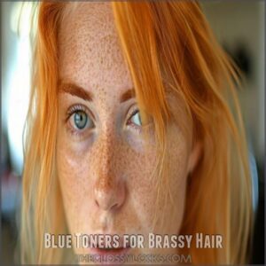 Blue Toners for Brassy Hair