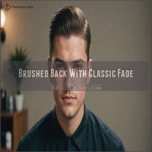 Brushed Back With Classic Fade