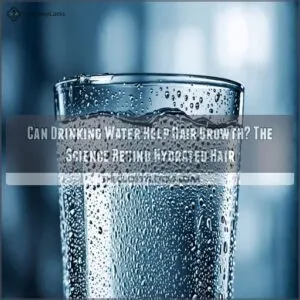 can drinking water help hair growth