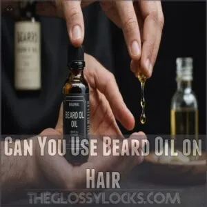 Can You Use Beard Oil on Hair