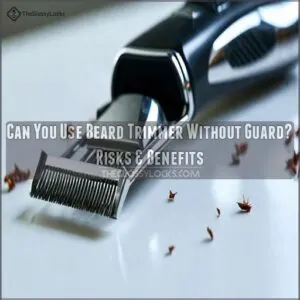 can you use beard trimmer without guard