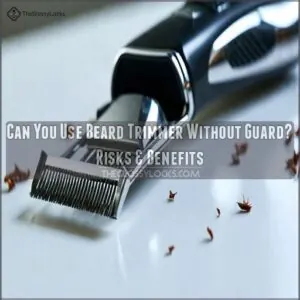 can you use beard trimmer without guard can you use beard trimmer without guard