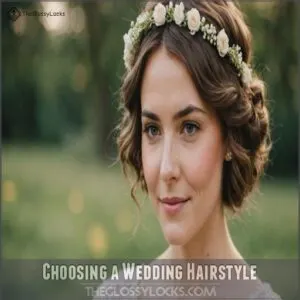 Choosing a Wedding Hairstyle