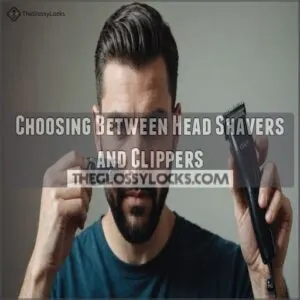 Choosing Between Head Shavers and Clippers