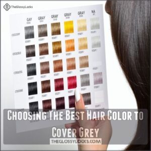 Choosing The Best Hair Color to Cover Grey