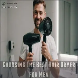 Choosing The Best Hair Dryer for Men