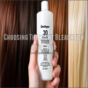 Choosing The Right Bleach for Your Hair