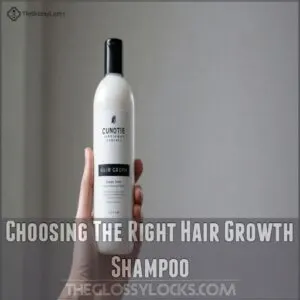 Choosing The Right Hair Growth Shampoo