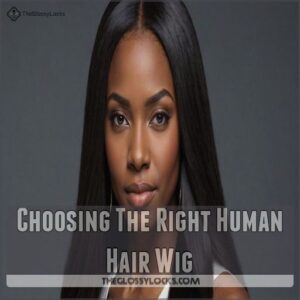 Choosing The Right Human Hair Wig