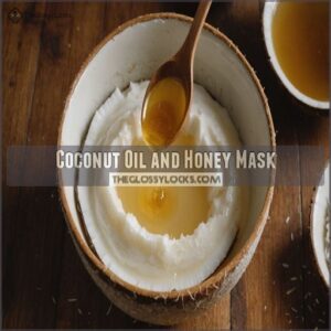 Coconut Oil and Honey Mask