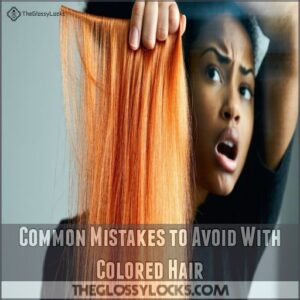 Common Mistakes to Avoid With Colored Hair