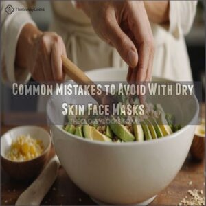 Common Mistakes to Avoid With Dry Skin Face Masks