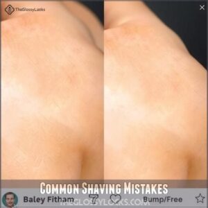 Common Shaving Mistakes