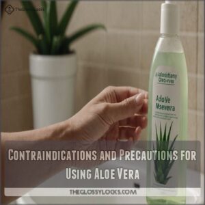 Contraindications and Precautions for Using Aloe Vera