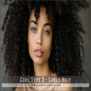 Curl Type 3 - Curly Hair