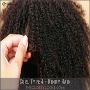 Curl Type 4 - Kinky Hair