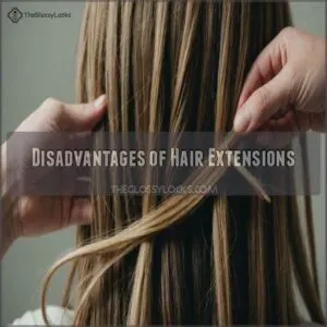 Disadvantages of Hair Extensions