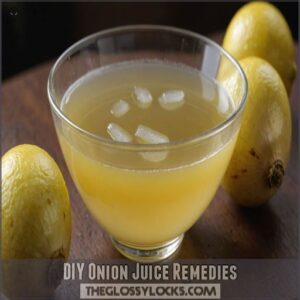 DIY Onion Juice Remedies