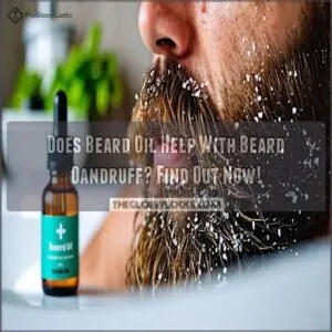 does beard oil help with beard dandruff