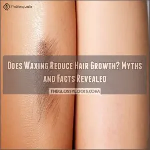 does waxing reduce hair growth