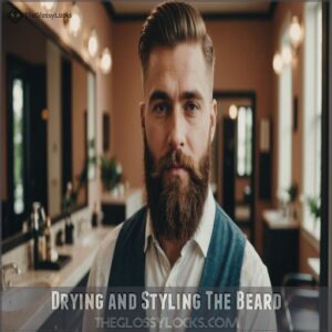 Drying and Styling The Beard