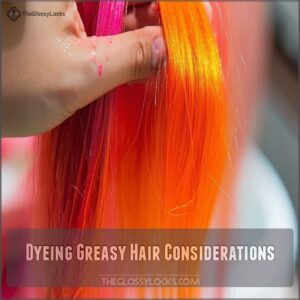 Dyeing Greasy Hair Considerations