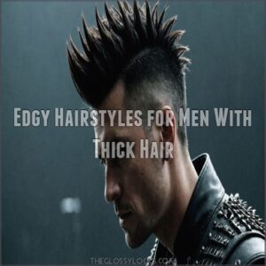 Edgy Hairstyles for Men With Thick Hair