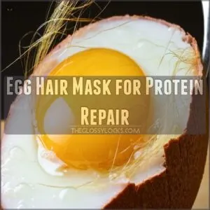 Egg Hair Mask for Protein Repair