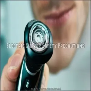 Electric Shaver Safety Precautions