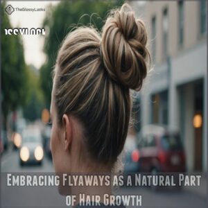 Embracing Flyaways as a Natural Part of Hair Growth