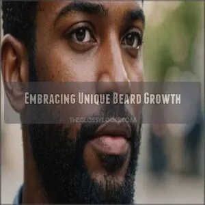 Embracing Unique Beard Growth