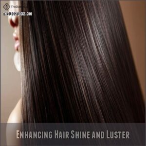 Enhancing Hair Shine and Luster