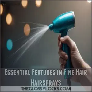 Essential Features in Fine Hair Hairsprays