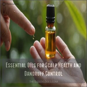 Essential Oils for Scalp Health and Dandruff Control